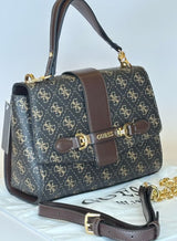 GUESS Nolana Top Handle Flap Bag-