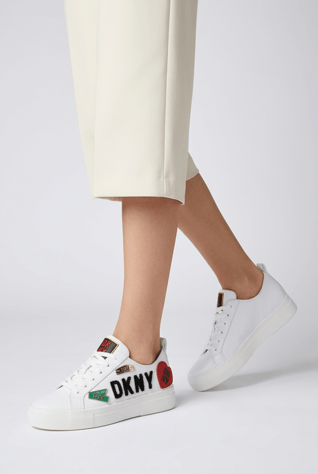 DKNY COREEN CITY SIGNS LACE UP WOMEN SHOES DKW28 - Runner