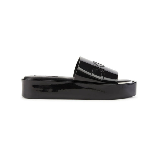 DKNY LAREN - PLATFORM SLID Slides Wedge Flatform Sandals SLW134 - Runner