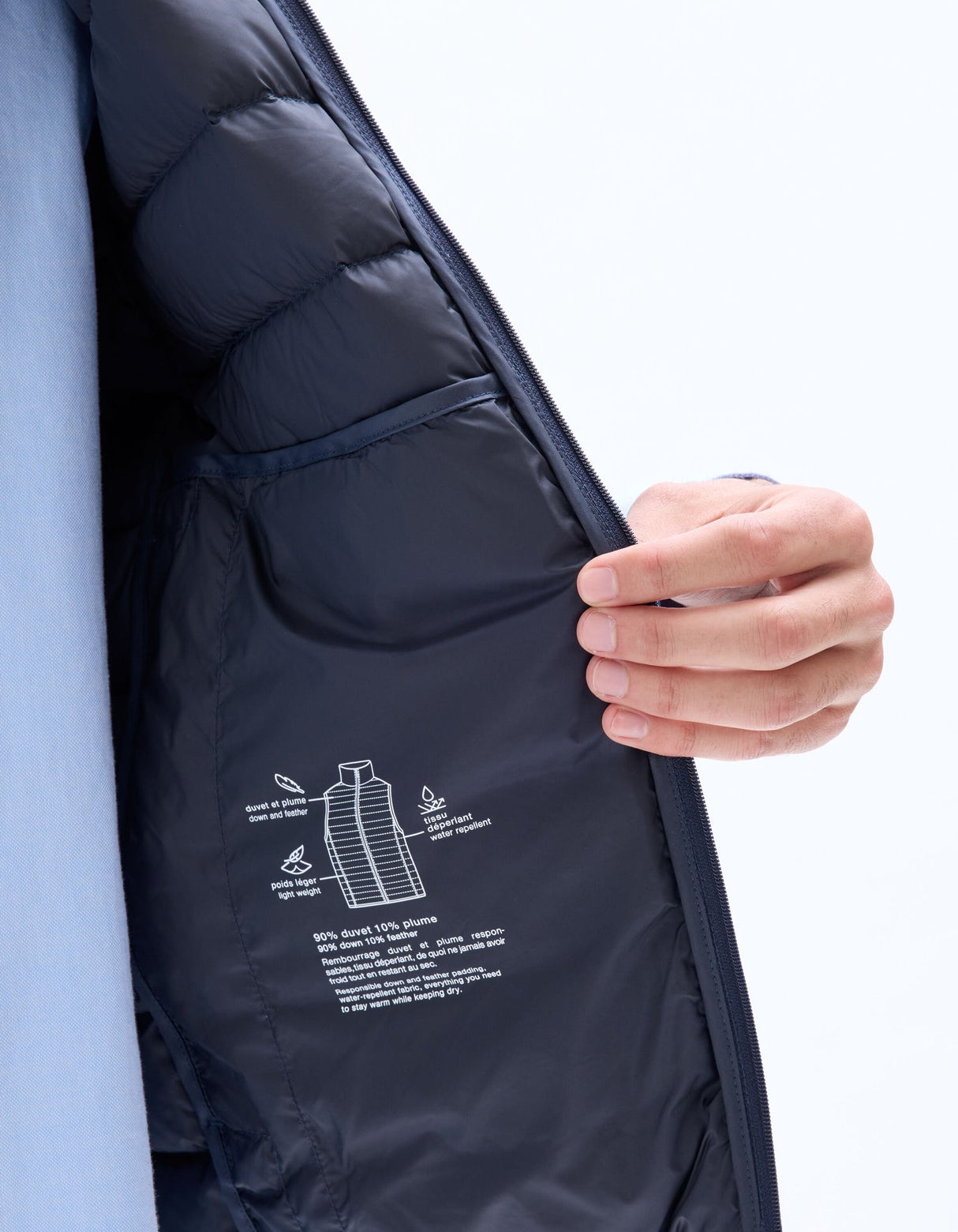 Down Sleeveless Puffer - Runner