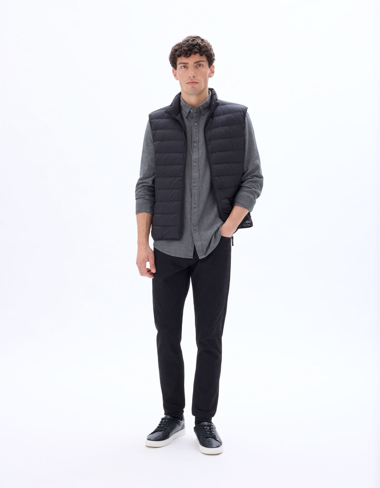 Down Sleeveless Puffer - Runner