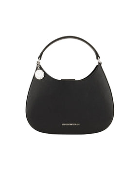 EMPORIO ARMANI ASV micro - grain recycled leather hobo Bag EAB21 - Runner