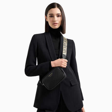 EMPORIO ARMANI Large handbag with degradè shoulder strap EAB3 - Runner