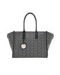 EMPORIO ARMANI Medium shopper bag with all - over monogram print EAB23 - Runner
