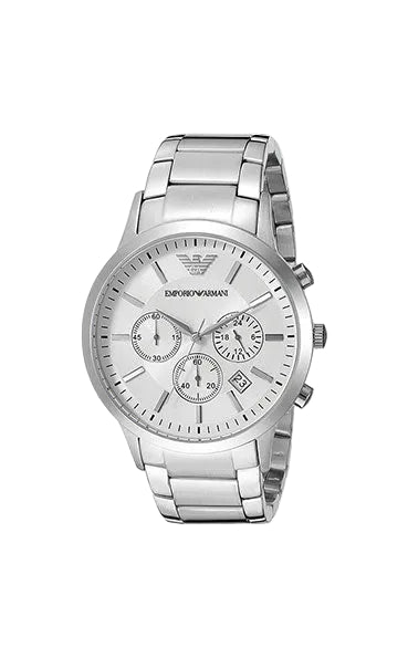 EMPORIO ARMANI Men’s Stainless Steel Chronograph Wrist Watch AR2458 AAM6 - Runner