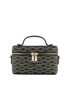 EMPORIO ARMANI Washbag with all - over monogram print Bag EAB20 - Runner