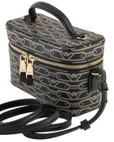 EMPORIO ARMANI Washbag with all - over monogram print Bag EAB20 - Runner