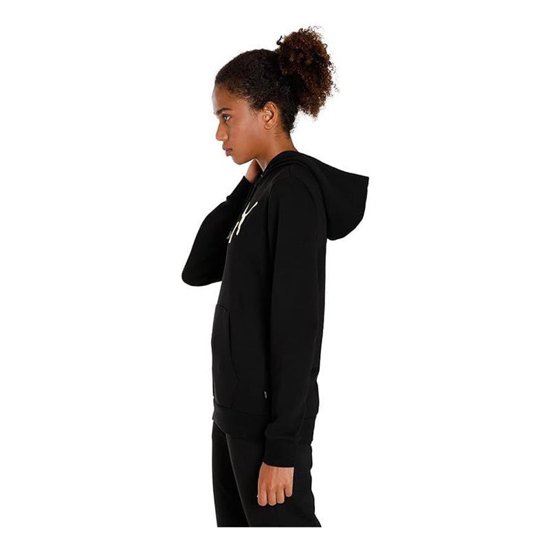 ESS+ Metallic Logo Hoodie TR PUMA Black - Runner