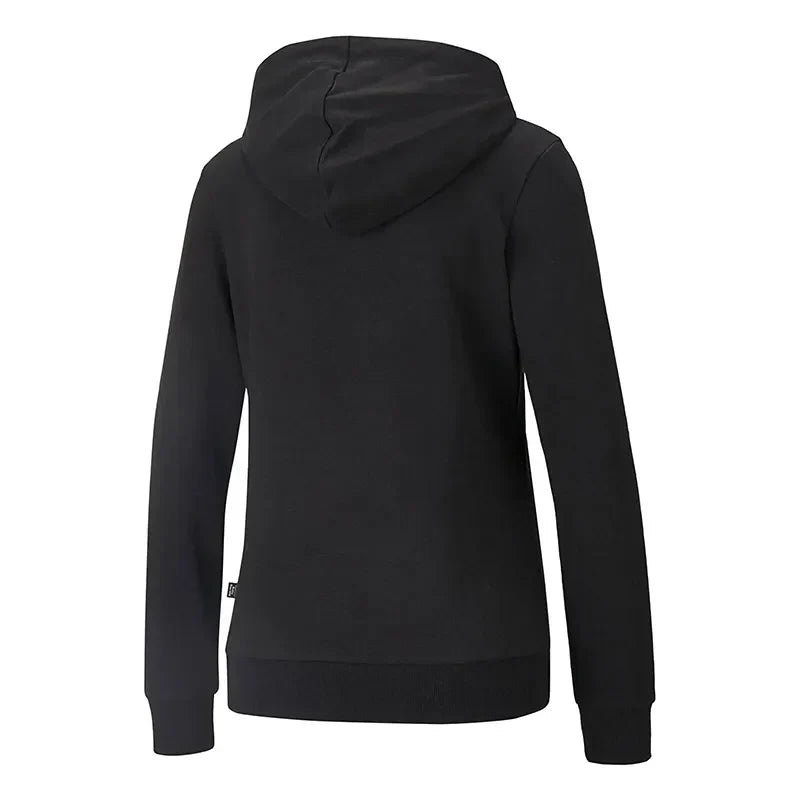 ESS+ Metallic Logo Hoodie TR Puma Black - Runner