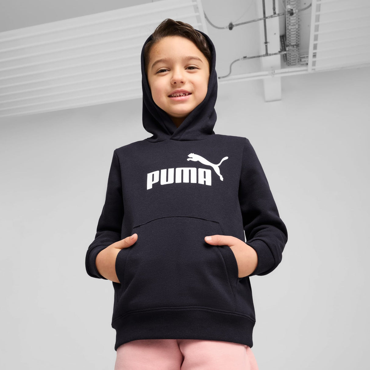 ESS No. 1 Logo Fleece Hoodie Kids - Runner