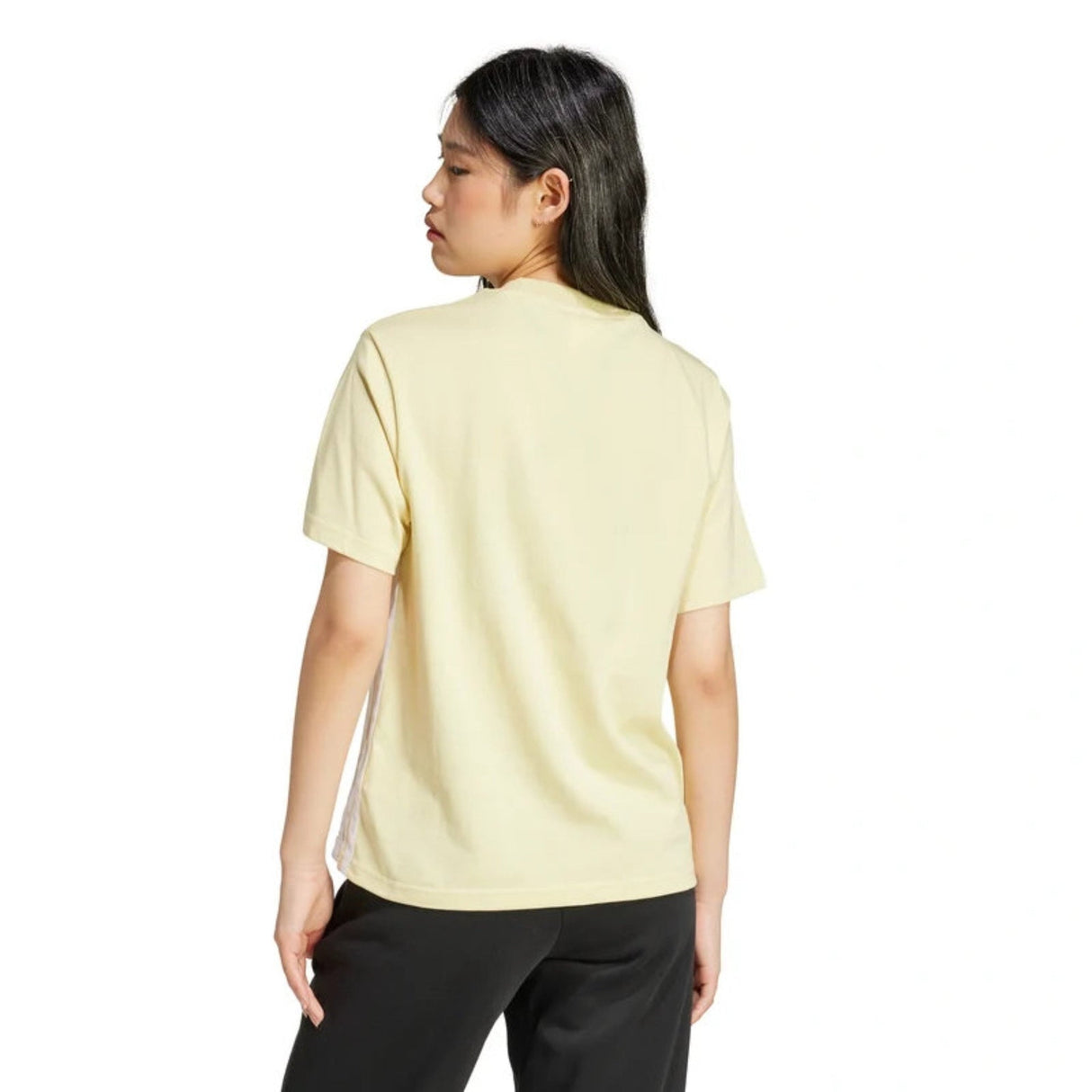 Essentials 3-Stripes Cotton T-Shirt - Runner