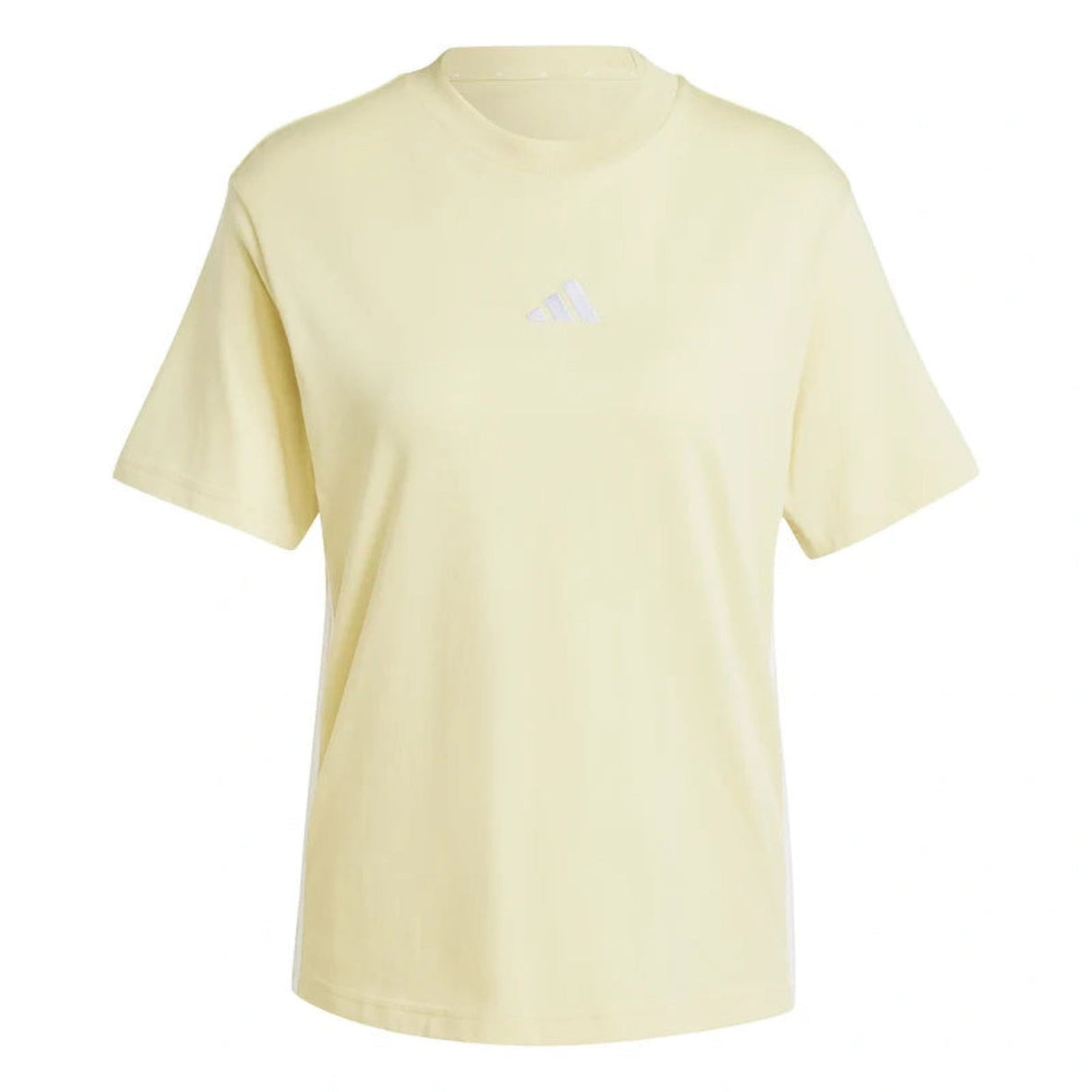 Essentials 3-Stripes Cotton T-Shirt - Runner
