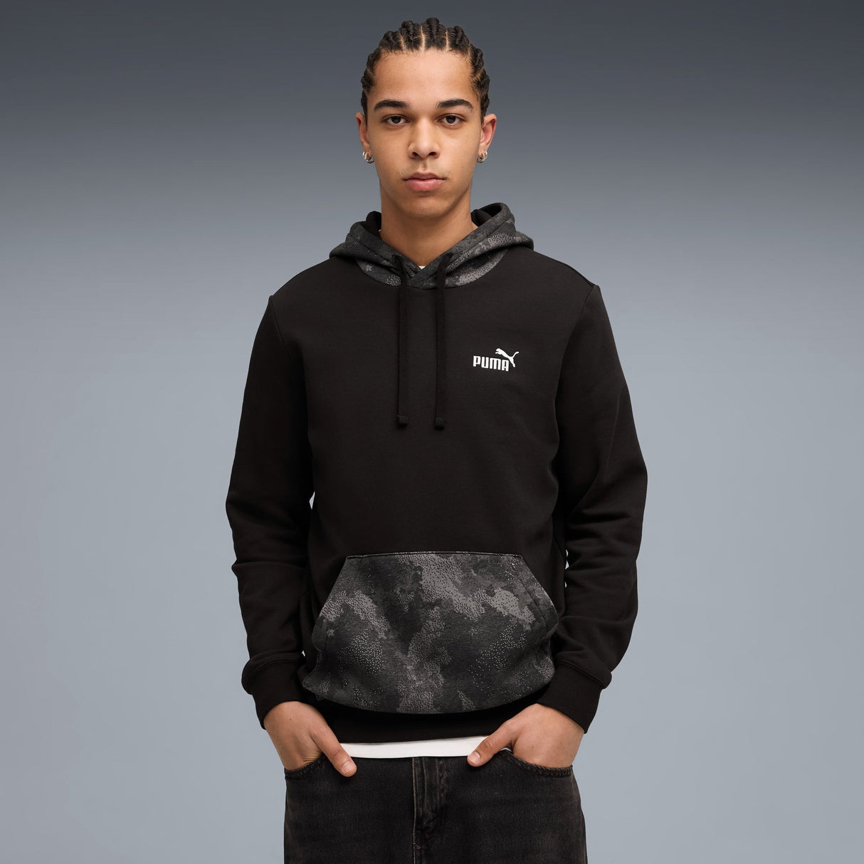 Essentials Camo Hoodie Men - Runner