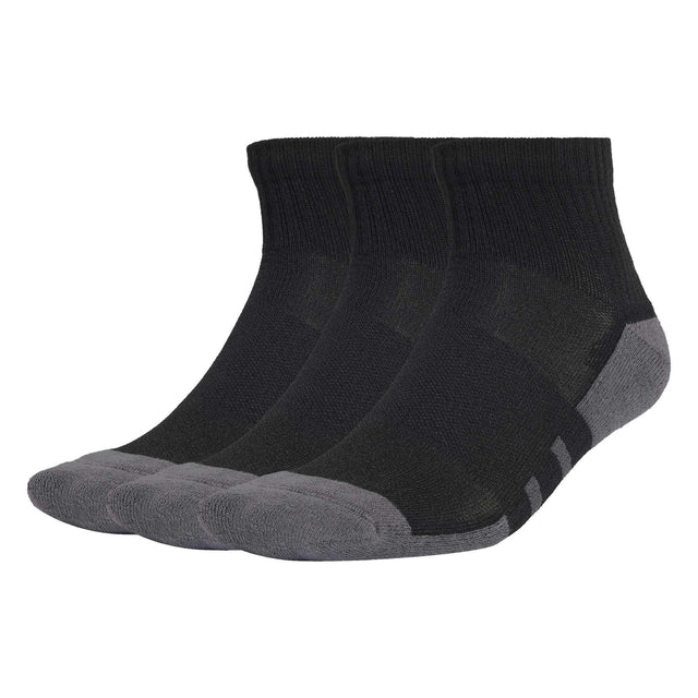 Essentials CLIMACOOL Quarter Socks 3 Pairs - Runner