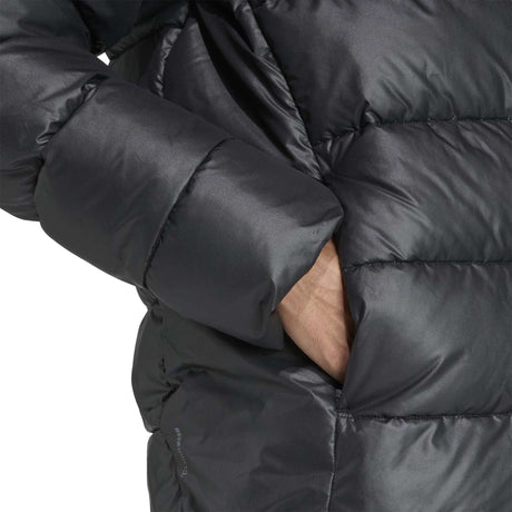 Essentials Climawarm Synthetic Down Puffer Hooded Jackets - Runner