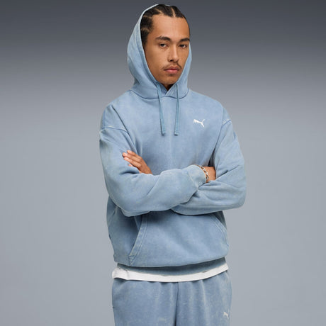 Essentials Elevated Relaxed Wash Hoodie Men - Runner