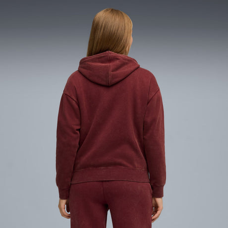 Essentials Elevated Relaxed Wash Hoodie Women - Runner