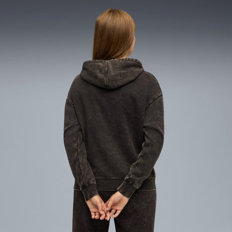 Essentials Elevated Relaxed Wash Hoodie Women - Runner