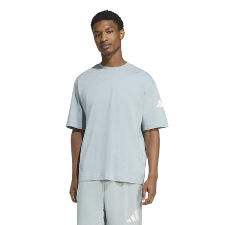 Essentials Loose Fit 3 Bar Logo T-Shirt - Runner
