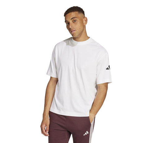 Essentials Loose Fit 3 Bar Logo T-Shirt - Runner