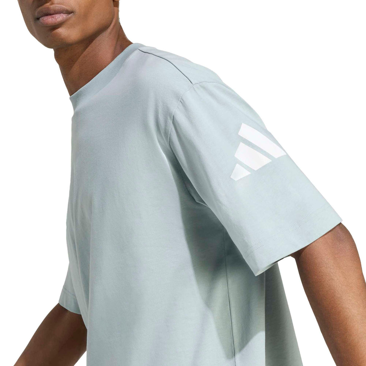 Essentials Loose Fit 3 Bar Logo T-Shirt - Runner
