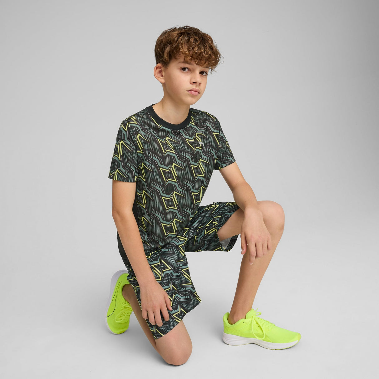 Essentials Poly Tee Youth - Runner