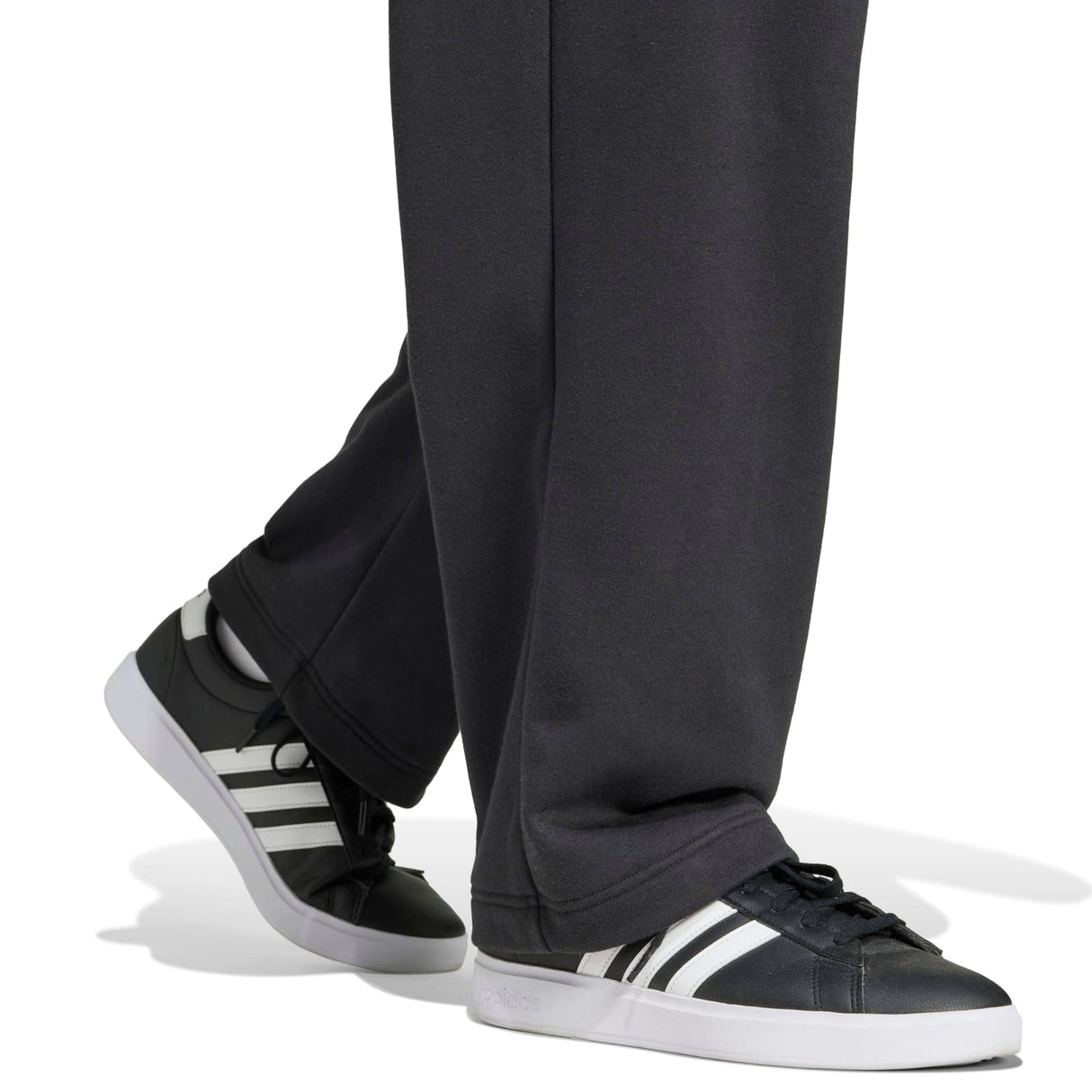 Essentials Wide Leg 3 Bar Logo Joggers - Runner