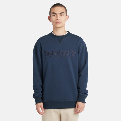 Established 1973 Embroidered Logo Crew Neck Sweatshirt - Runner