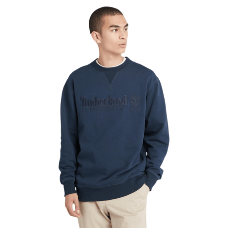 Established 1973 Embroidered Logo Crew Neck Sweatshirt - Runner