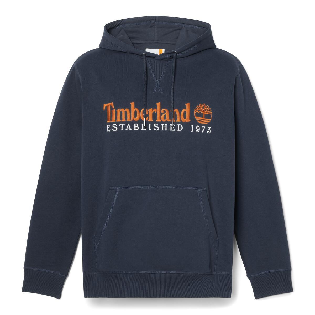 Established 1973 Embroidered Logo Loopback Hoodie - Runner