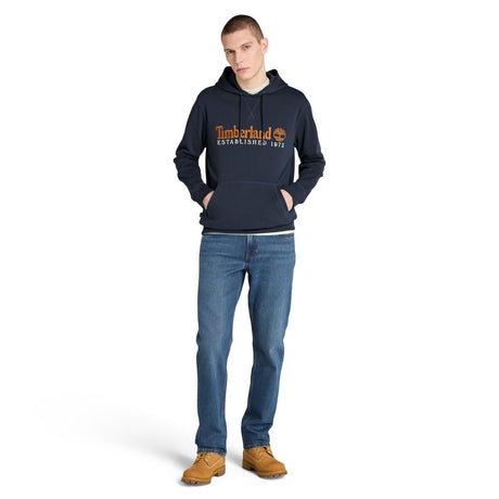 Established 1973 Embroidered Logo Loopback Hoodie - Runner
