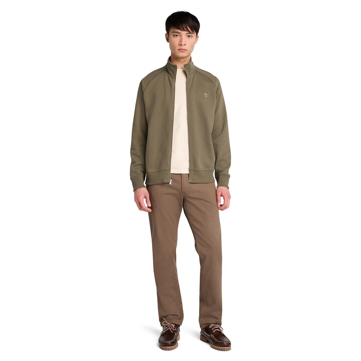 Exeter River Brushed Back Full Zip Funnel Neck - Runner