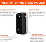 Express Black Shoe Polishing Sponge. SI3 - Runner