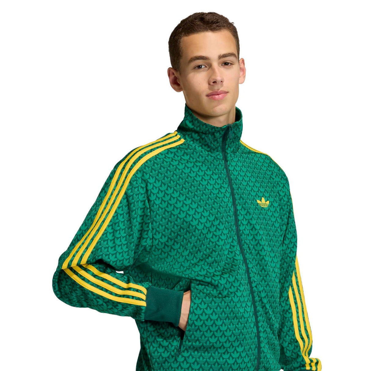 FIREBIRD LOOSE MONOGRAM TRACK TOP - Runner