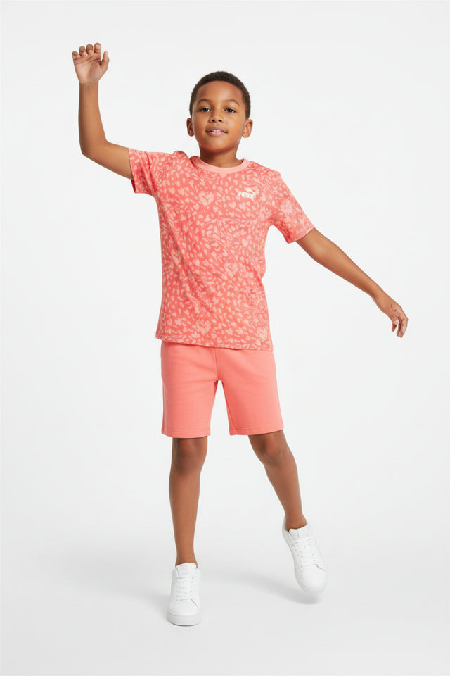 FLAMING LOVE AOP Tee - Runner