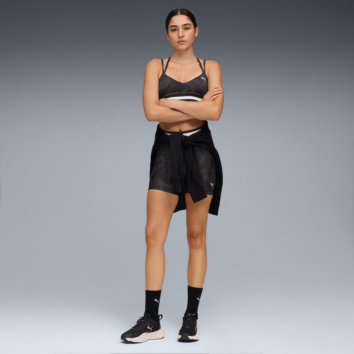 FLORAL RIBBON Low-Support Bra - Runner