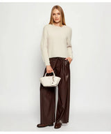 GUESS white bolena mini satchel bag GB531