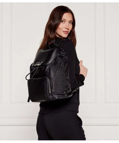 KARL LEGERFELD Paris Large Nylon Backpack Bag KB78