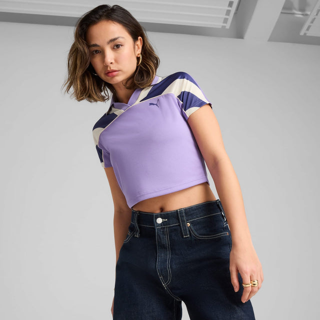 FUTURE.PUMA.ARCHIVE Football Jersey Baby Tee Women - Runner