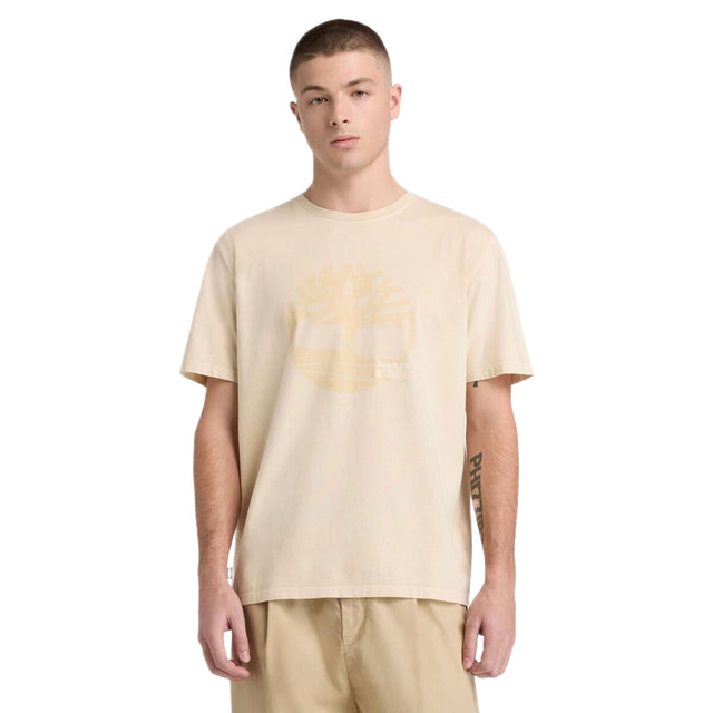 Garment Dye Logo Graphic Tee - Runner