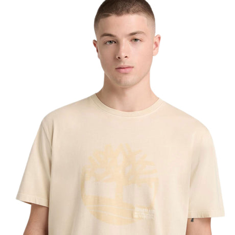 Garment Dye Logo Graphic Tee - Runner