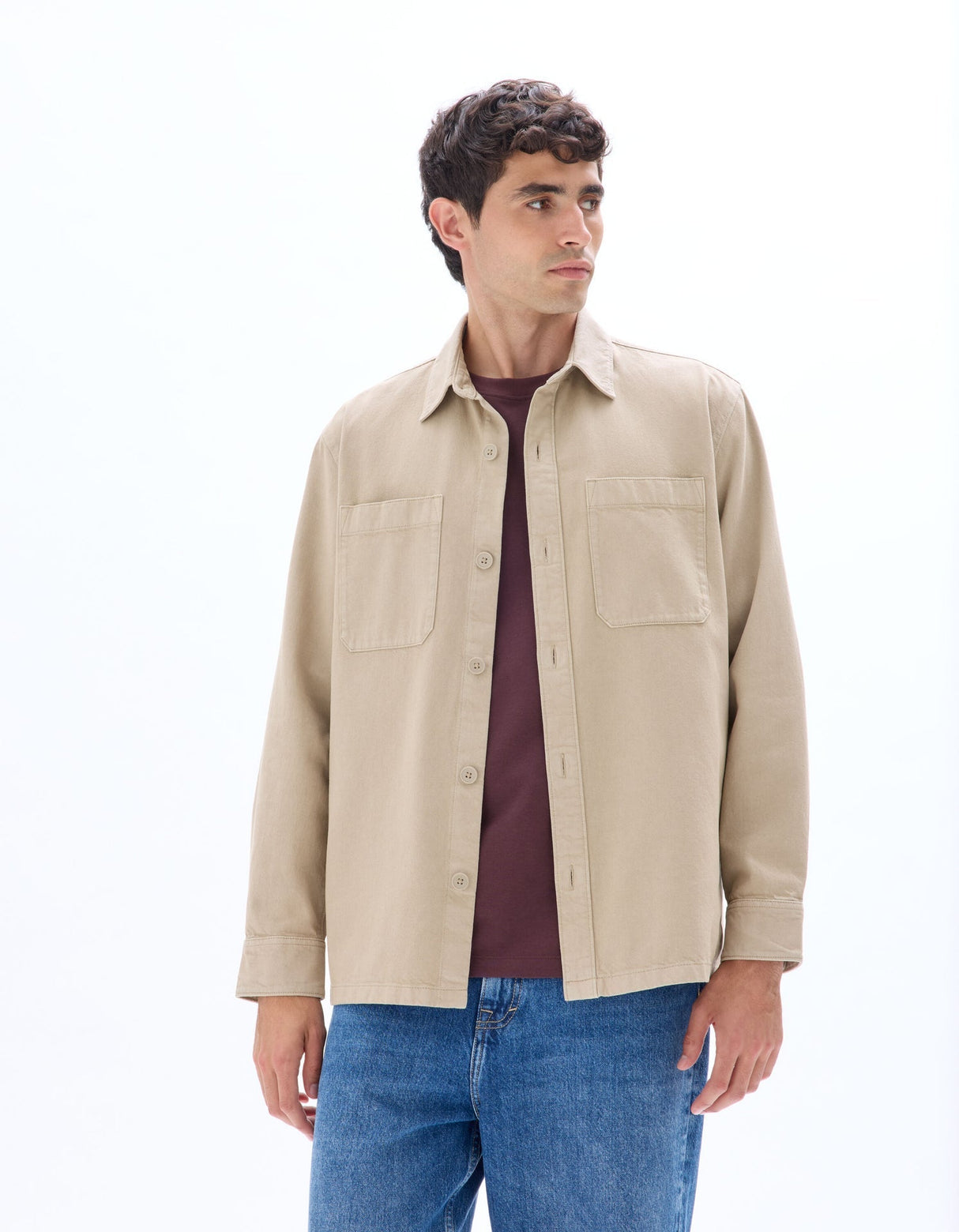Garment - Dyed Overshirt - Runner