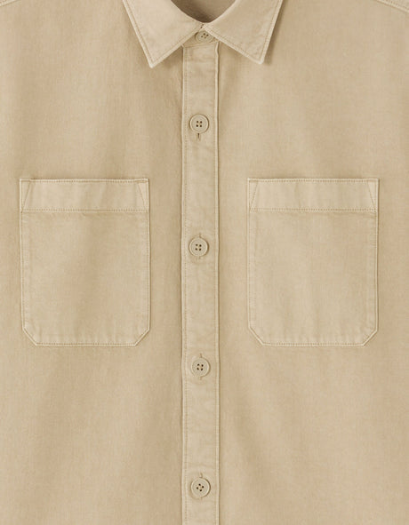 Garment - Dyed Overshirt - Runner