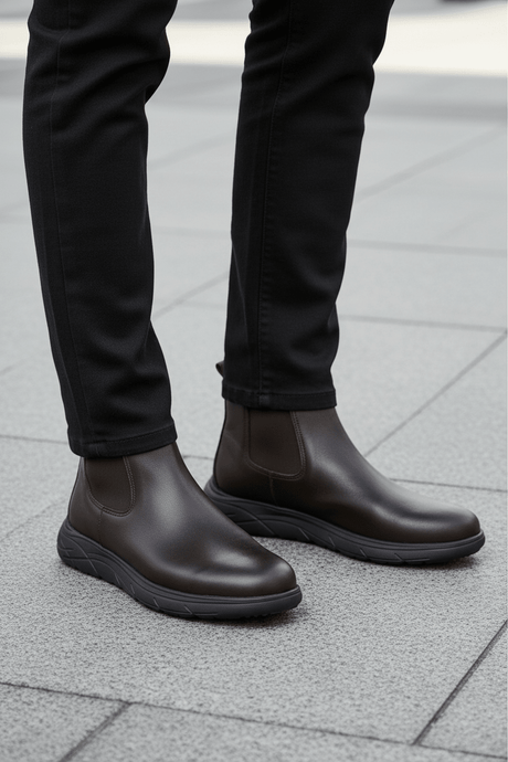 GEOX U Portello Boots Leather - Runner