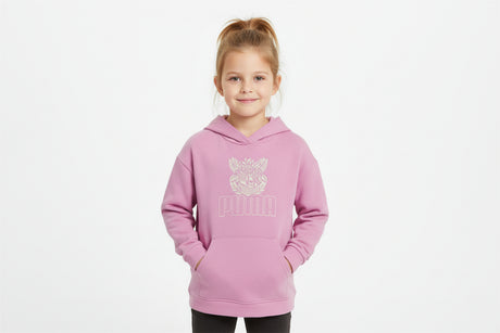 Graphic Print Hooded Sweatshirt - Runner