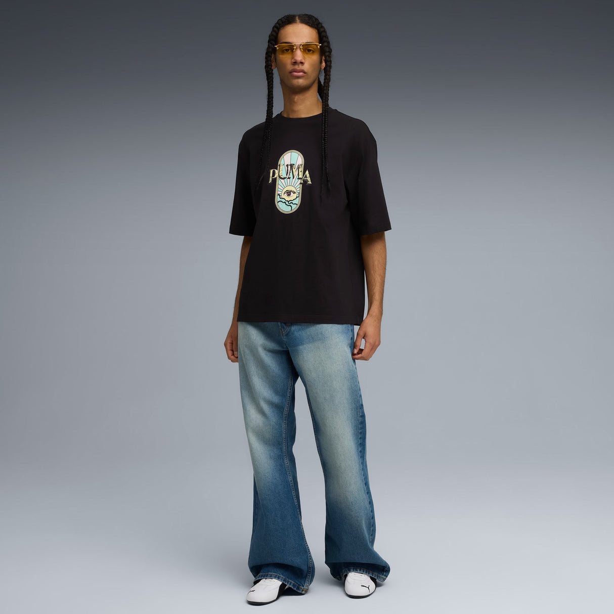 Graphic PUMA Fest Boxy Tee Men - Runner