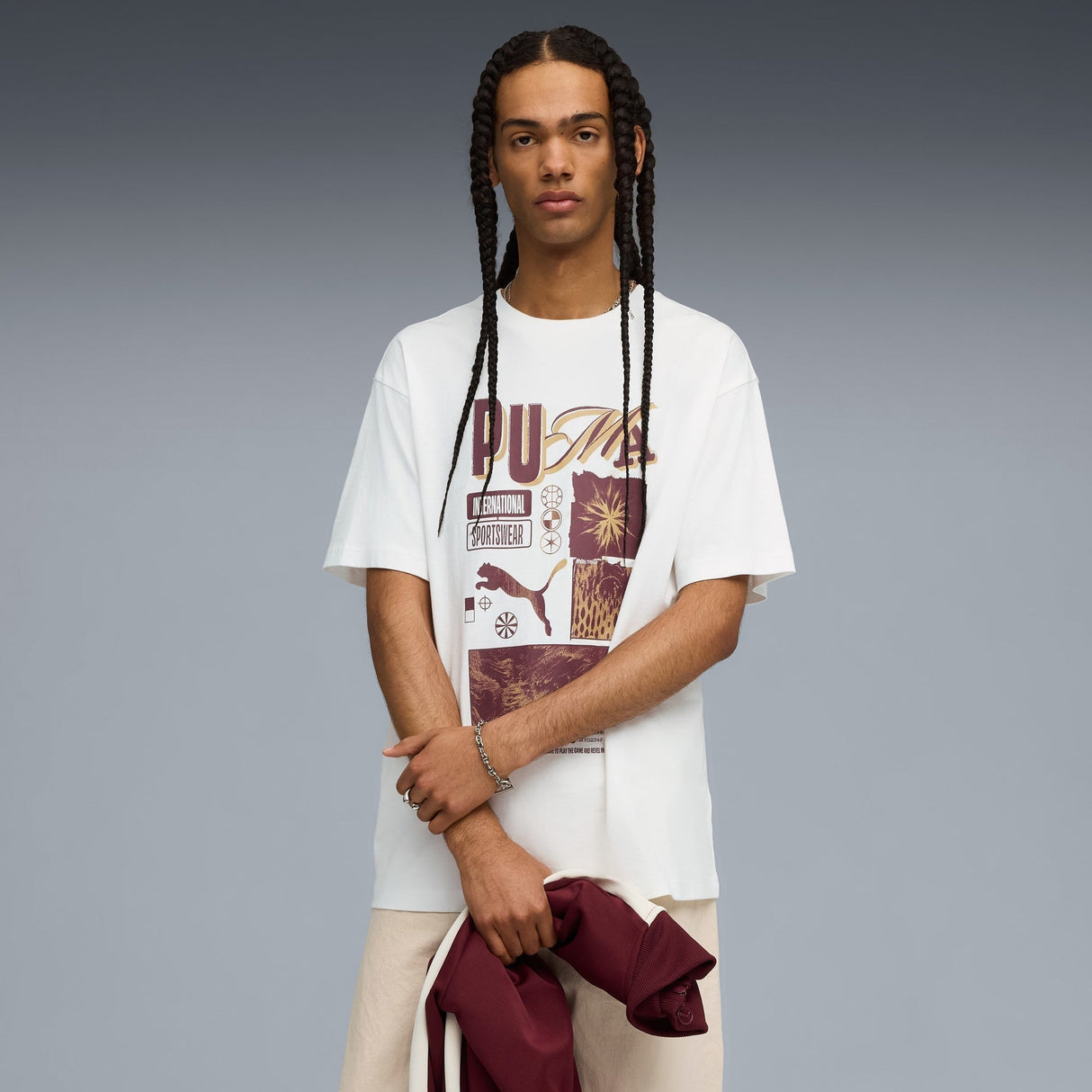 Graphic PUMA Sportswear Relaxed T-shirt Men - Runner