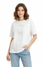 Graphic Relaxed Leaf T-shirt Women - Runner