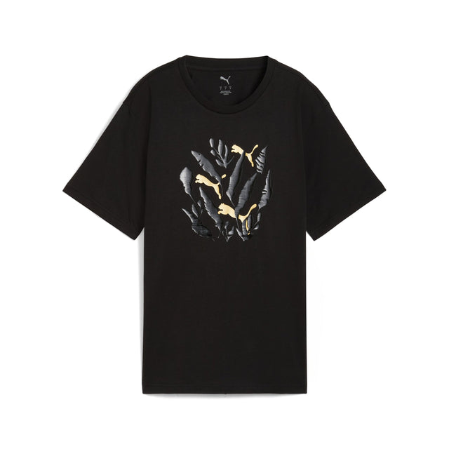 Graphic Relaxed Leaf T-shirt Women - Runner