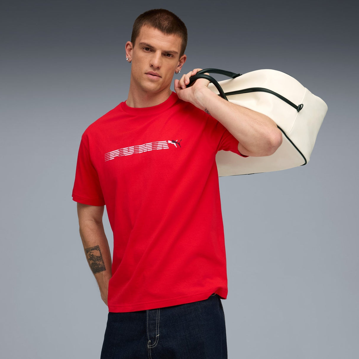 Graphic Relaxed T-shirt Men - Runner